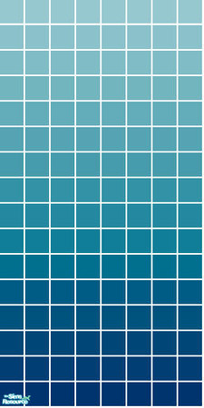 Sims 2 — Aspire Tile Set - Blue Wall by s00z — 