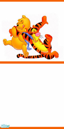 Sims 2 — tigger+pooh bear set - Individual Item by skinflin — pooh bear+tigger