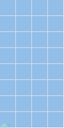 Sims 2 — Baby Blue Wall Tile by totobug4 — 