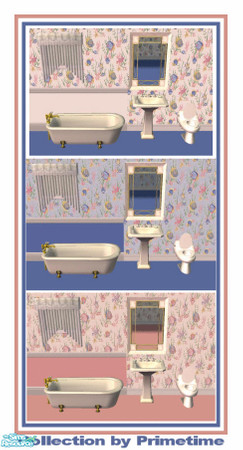 Sims 2 — PT Ocean Beauty by Primetime024 — This collection features 6 different wallpapers with a fish motife and 2