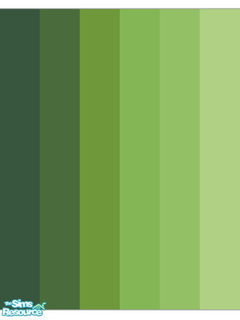 Sims 2 — Woodland Fern Wall Collection by stitchy — Collection of six richly coloured walls in varying shades of green.