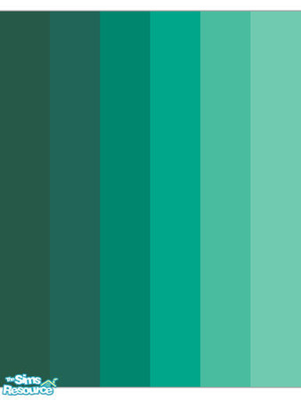 Sims 2 — Mexican Mint Wall Collection by stitchy — Collection of six richly coloured walls in varying shades of green.