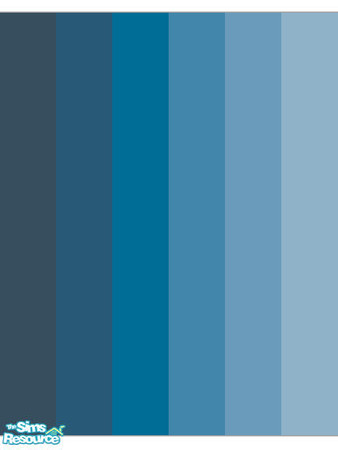 Sims 2 — Venetian Crystal Wall Collection by stitchy — Collection of six richly coloured walls in varying shades of blue.