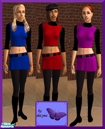 Sims 2 — Outfits Collection No.1 by daLyna — Adult Outfits ..:: Enjoy! ::.. 