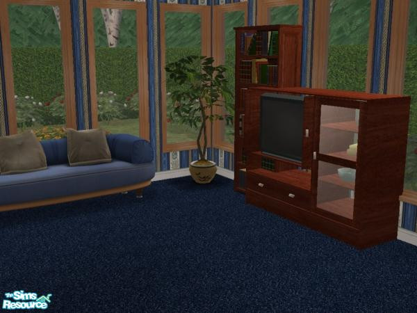 Sims 2 — Maxis bookcase Match - #387647 Recolor by mizmugs — Recolored to match the Maxis mahogany craftmeister bookcase