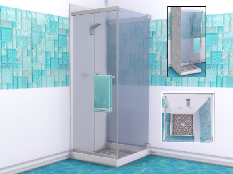 Sims 4 Hold The Sunset Spa Shower by seimar8