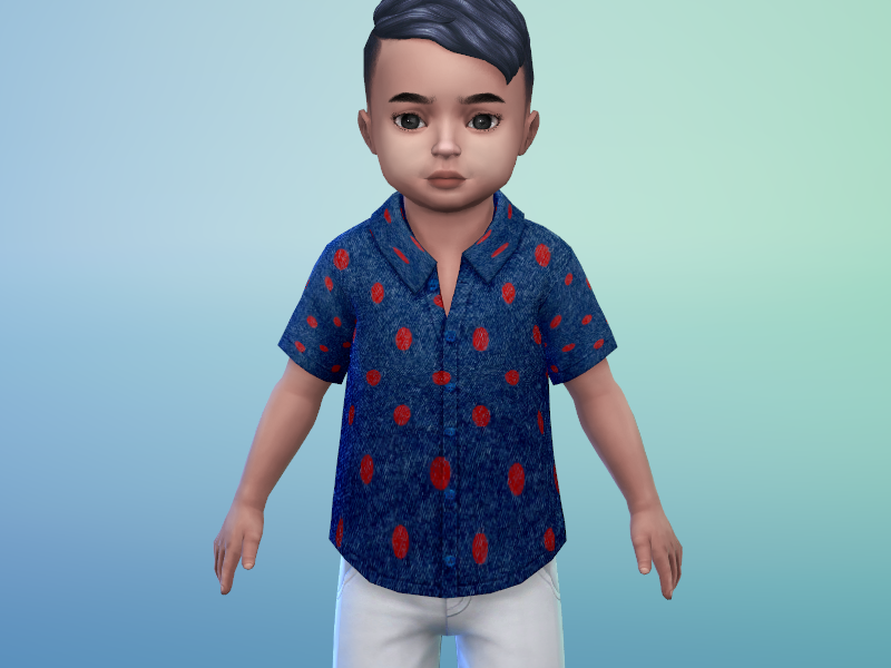 The Sims Resource - Denyse_Toddler Shirt 1