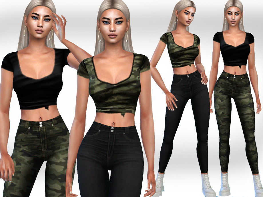 Instantly shore Brave The Sims Resource - Front Tied Tops