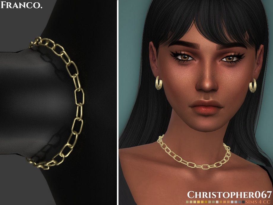 The Sims Resource Franco Necklace