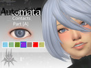 Sims 4 — Automata Contacts [A] by LadyBolet2 — Contacts based on the eye textures from Nier: Automata. There are 7