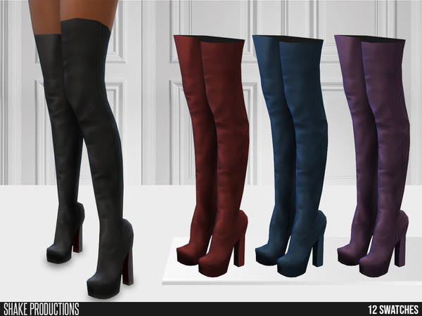 The Sims Resource - ShakeProductions 655 - High Heel Boots