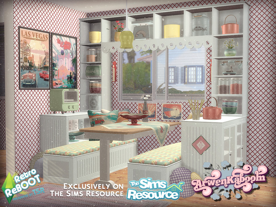 The Sims Resource Retro Reboot Dining
