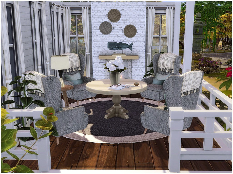Sims 4 Porch Ideas