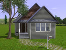 Sims 3 — Simple First House (Unfurnished) by Pauna — Simple First House (Unfurnished) I needed a starter house for my new
