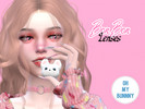 Sims 4 — Bonbon Lenses by ohmybunnny — 2 colors Custom Makeup PLZ READ MY T.O.U. Hope u enjoy