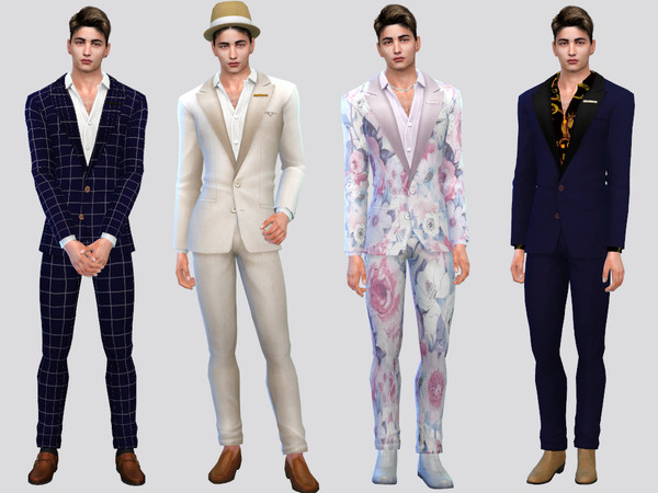 The Sims Resource Fancy Men Suit