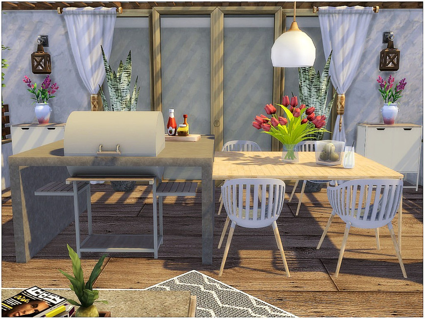 The Sims Resource Stunning Rooftop Terrace