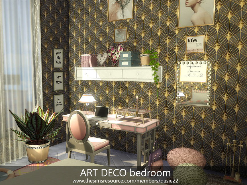 The Sims Resource ART DECO bedroom