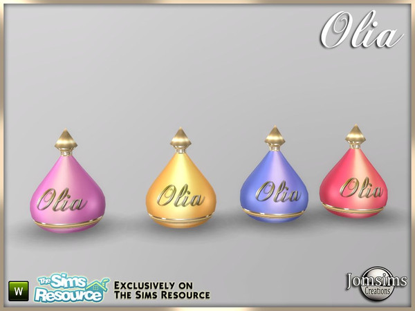 Sims 4 — Olia beauty set deco perfume2 by jomsims — Olia beauty set deco perfume2