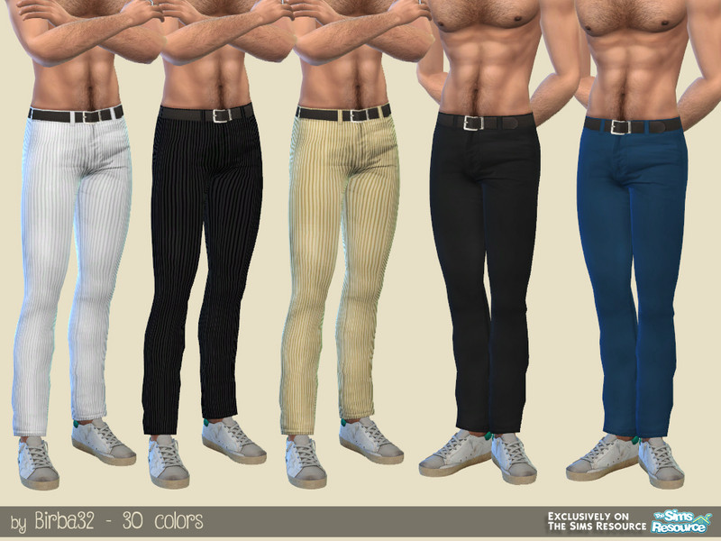 The Sims Resource - Luke trousers