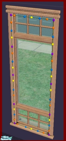 Sims 2 — CDS- Recolor - Indoor Lights by NewSimSimGirl — Part of the Christmas Decorating Set. Animated. Fits nicely over