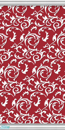 Sims 2 — Studio K Elegance - Maroon by StudioKhagerks — 28 colors total. Can be found under Wallpapers. Coordinates with
