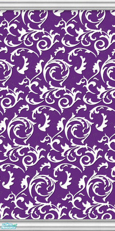 Sims 2 — Studio K Elegance - Grape by StudioKhagerks — 28 colors total. Can be found under Wallpapers. Coordinates with