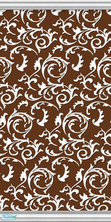 Sims 2 — Studio K Elegance - Chocolate by StudioKhagerks — 28 colors total. Can be found under Wallpapers. Coordinates