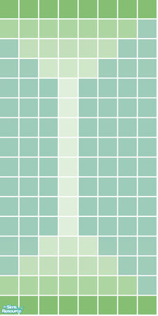 Sims 2 — Romano Tile Set - Green Wall by s00z — 