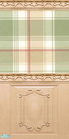 Sims 2 — Plaid collection 6 by devilishdawn — Has a floor (Lightwood) that matches the wood panel in the flooring section