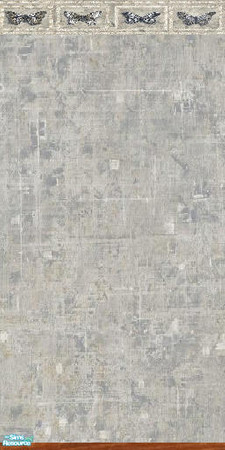 Sims 2 — Leopard Butterfly Walls (Plain) - Grey by fionnababygirl — Grey leopard butterfly wall (plain) part of the
