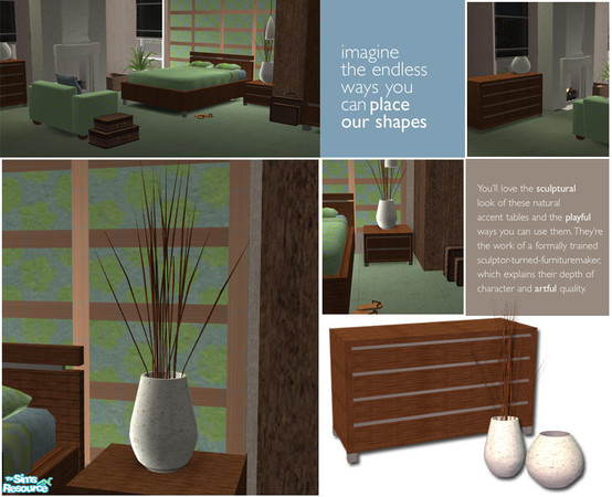 Sims 2 — Shibuya Bedroom - pot & sticks by Nanshi — Based on Padre's Tokyo bedroom set here at TSR and Shakeshafts