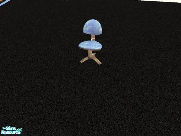 Sims 2 — Buffy blue silk and satin - chair pillow by mona1977 — This is part of my new Buffy set. Not so very many Buffy