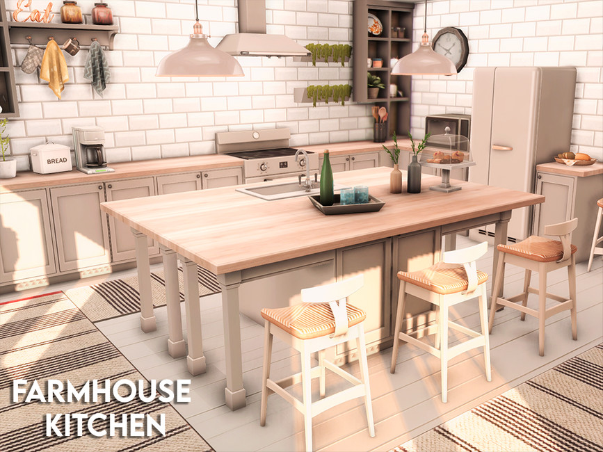 The Sims Resource Farmhouse Kitchen