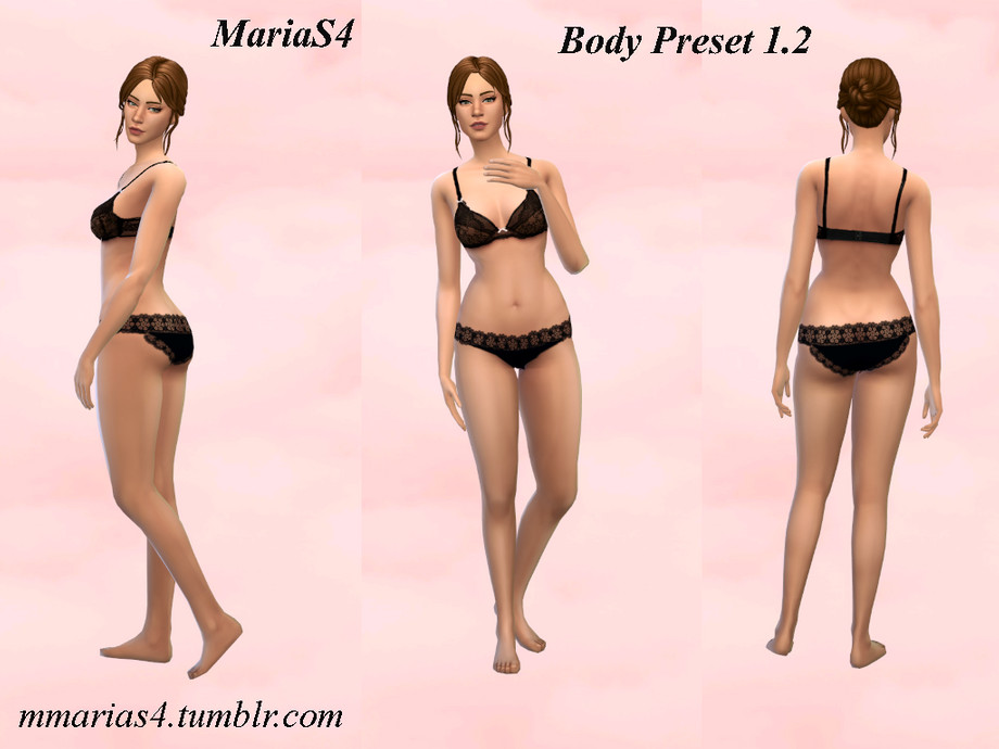 The Sims Resource Marias4 Body Preset 1 2