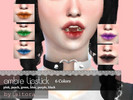 Sims 4 — Kawaii Ombre Lipstick by aitora — there are six different colors - let me know if there are any problems~ 6