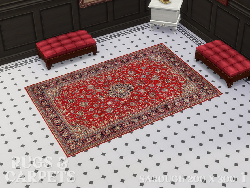 RugsAndCarpets' Sarough 200 x 300 cm (79 x 118 in) No. 1