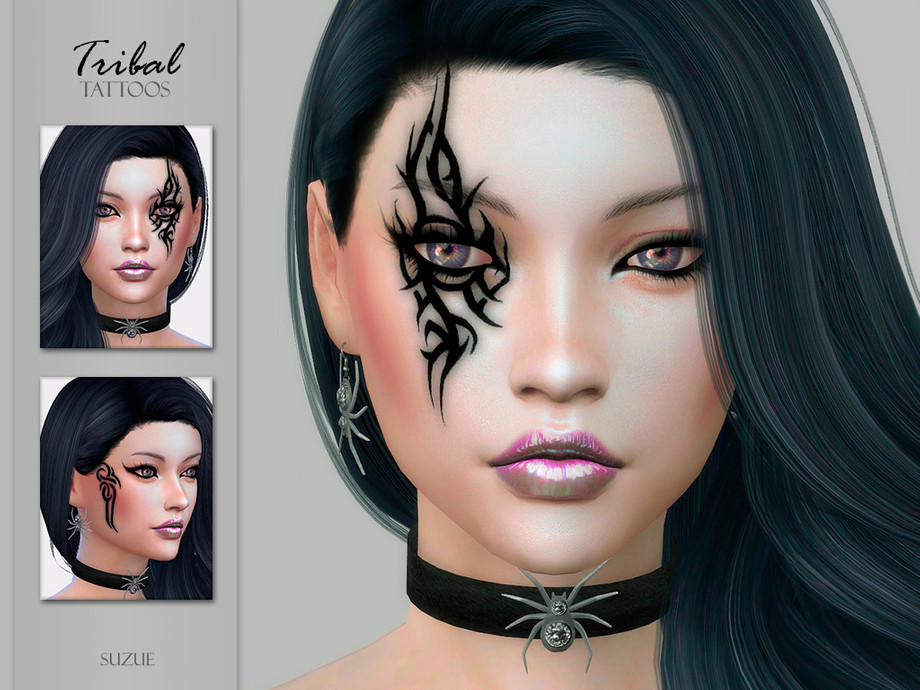 Tribal Tattoo 02 By Quirkykyimu The Sims 4 Download Simsdomination