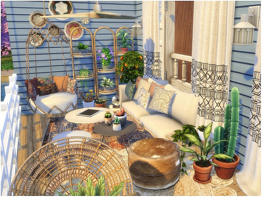 The Sims Resource Boho Balcony