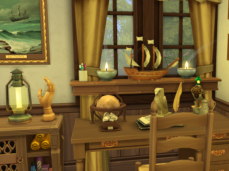 The Sims Resource Candle Cottage Off The Grid No Cc