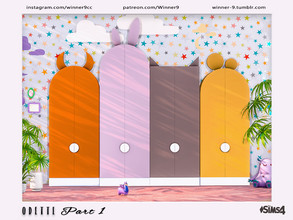 Sims 4 — Odette Kidsroom part 1 by Winner9 — Odette Kidsroom - modern and funny furniture for kids. Part 1 about