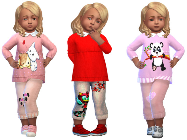 The Sims Resource - Toddler Blouse