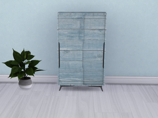 Sims 4 — Modern Wooden Wardobe by Sims4TheDecor — Sleek & Stylish with 8 swatches to modernise your Sims home! 