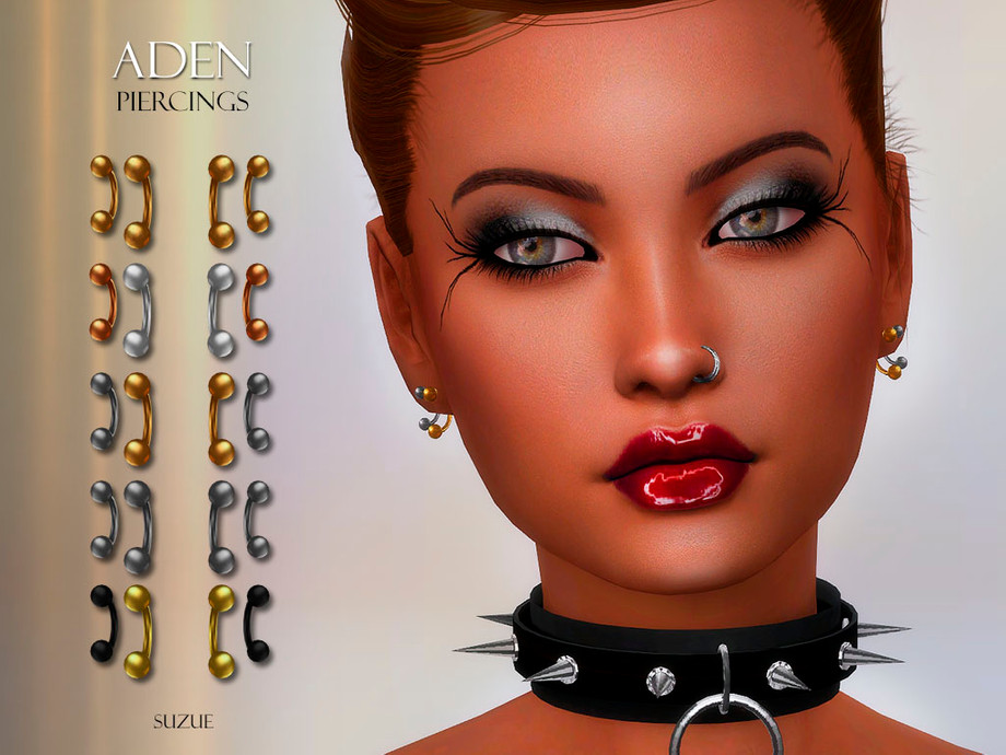 The Sims Resource Patreon Aden Piercings