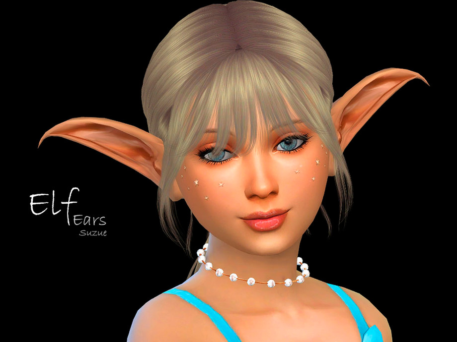 Sims 4 - Elf Ears Child by Suzue - -New Mesh (Suzue) -Female and Male (Chil...