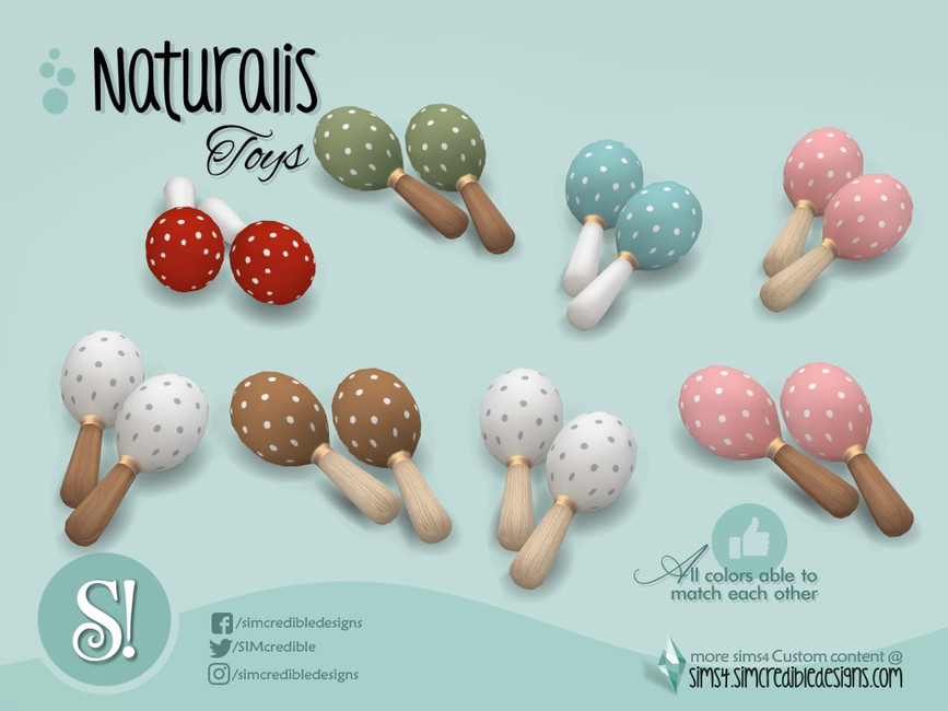 The Sims Resource Naturalis baby rattles