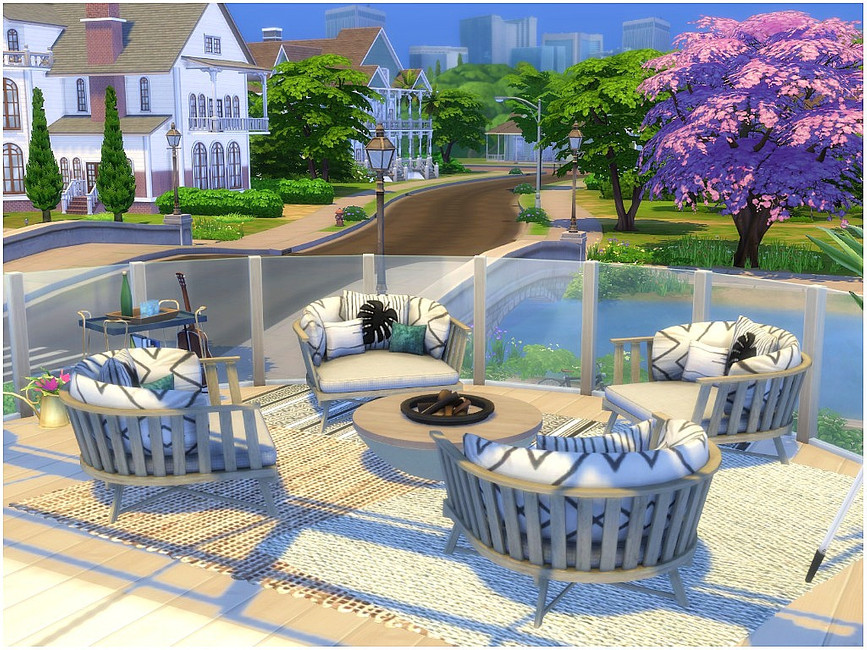 The Sims Resource Round Terrace