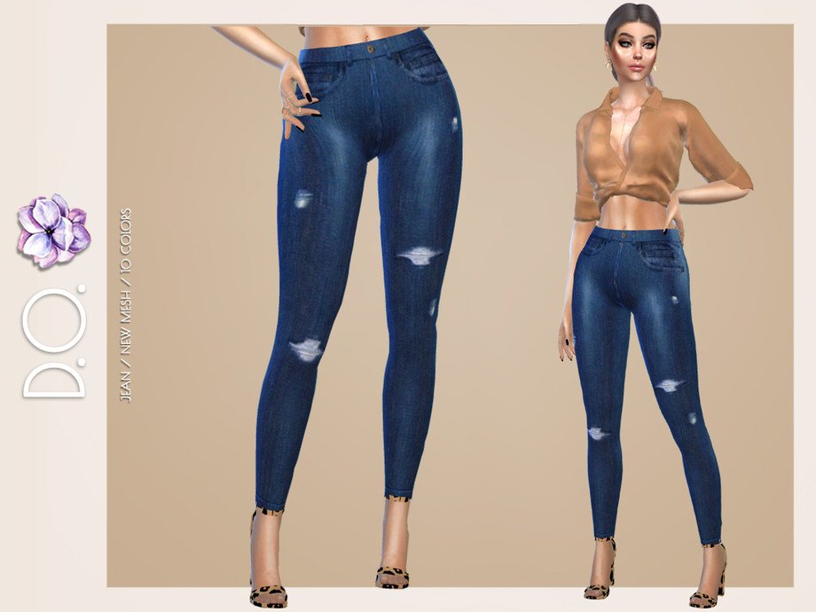 The Sims Resource - D.O.Lilac Jean 97