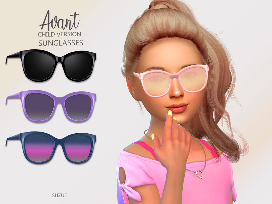 The Sims Resource - Avant Sunglasses Child