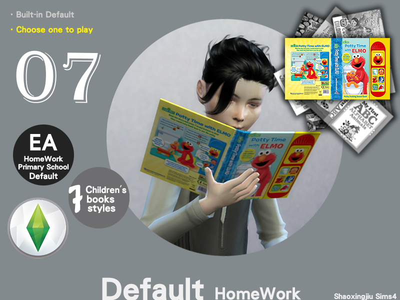 The sims 4 homework picture